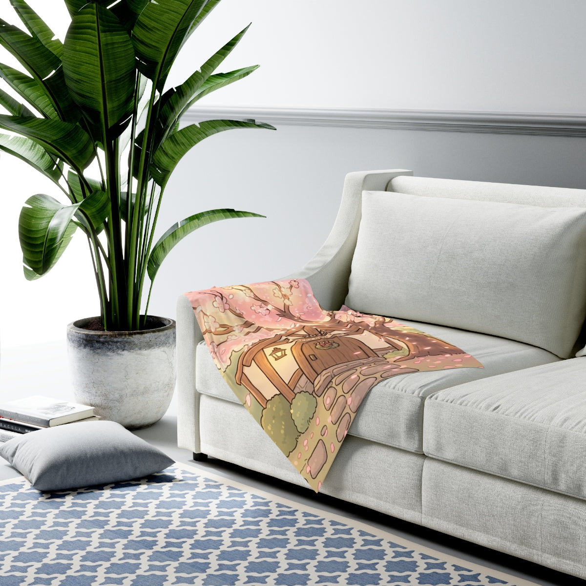 Baby Swaddle Blanket - Blossom Dream | Echovira Gallery