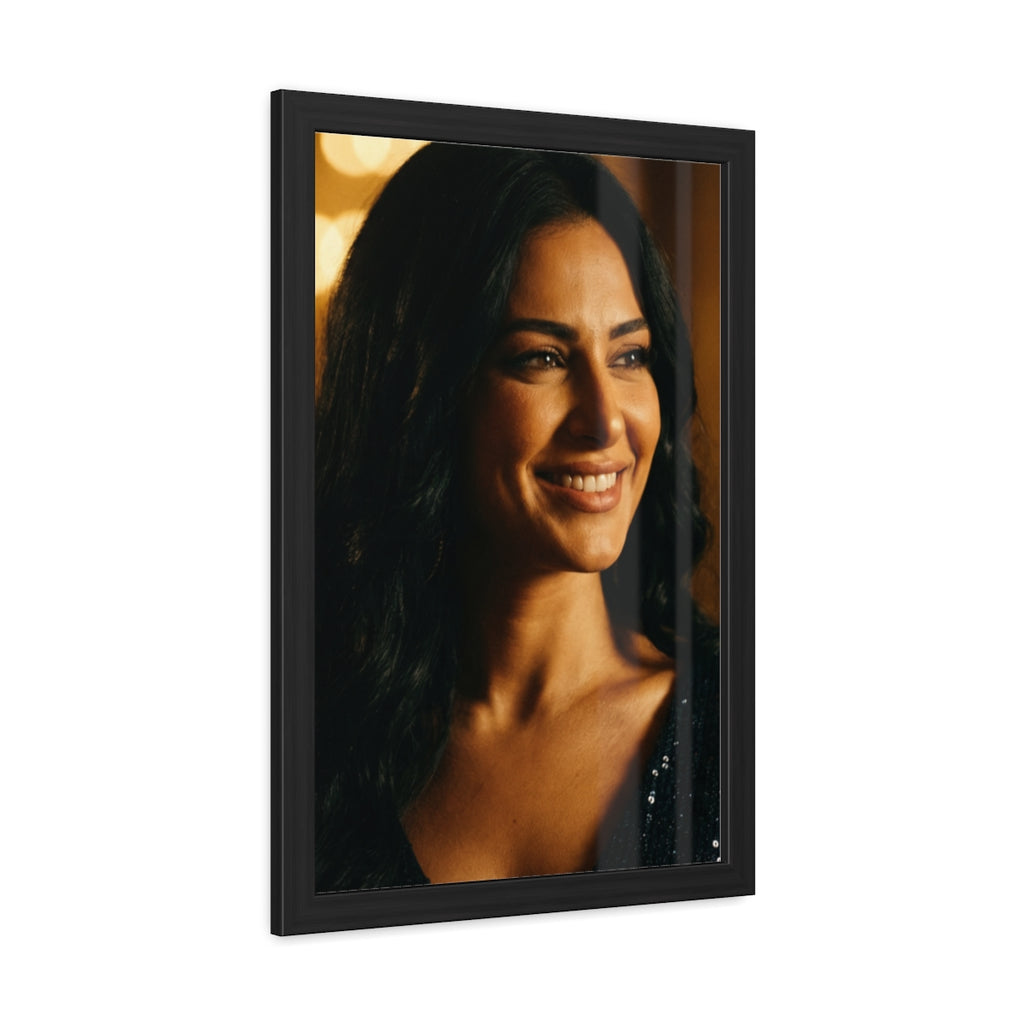 Framed Poster - Cinematic Portrait — Portrait