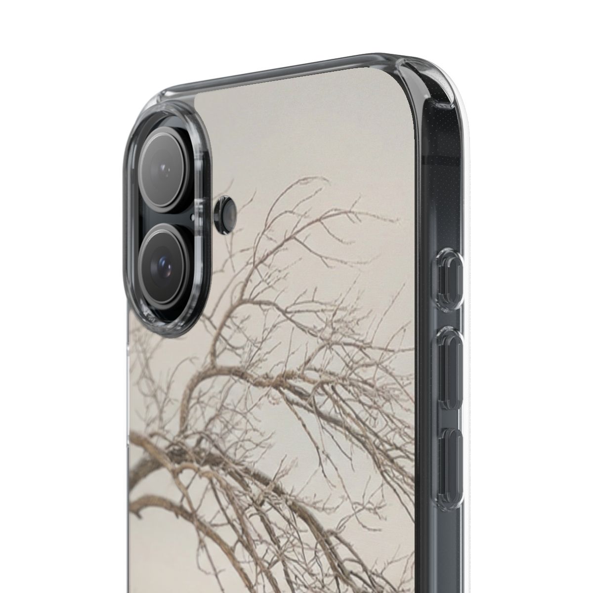 Clear Impact-Resistant Cases - Clear Phone Case - Winter...