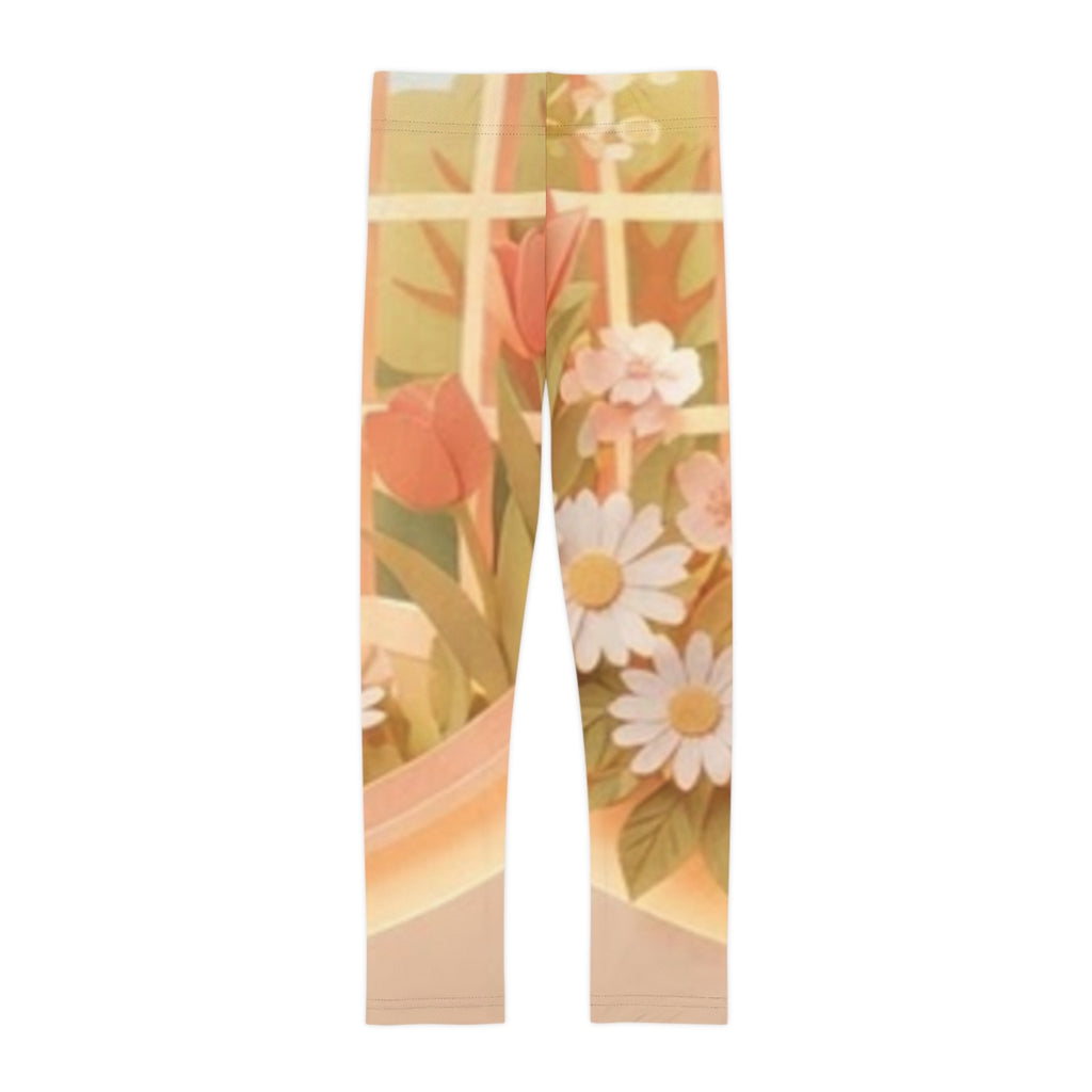 Kids Leggings - Springtime Floral | Echovira Gallery