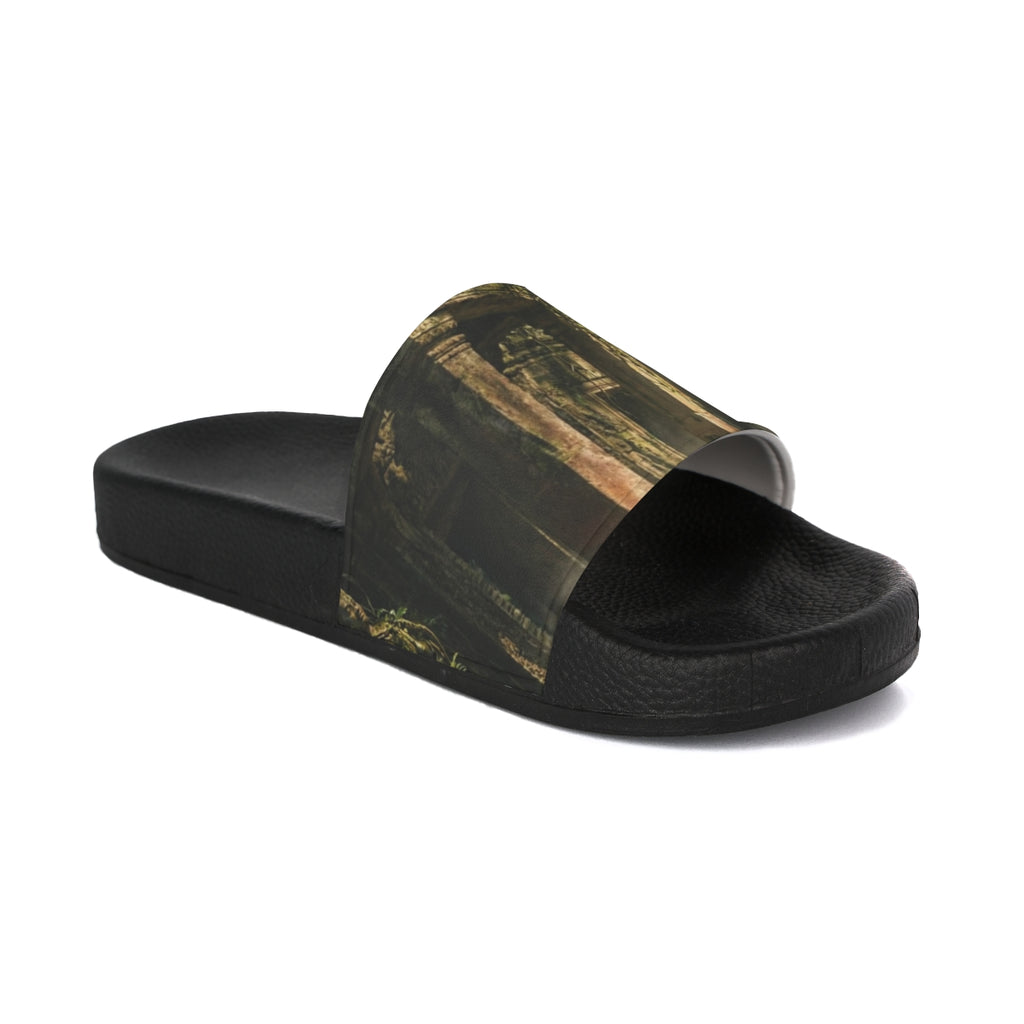 Men's Slide Sandals - Temple Sanctuary | Echovira Gallery