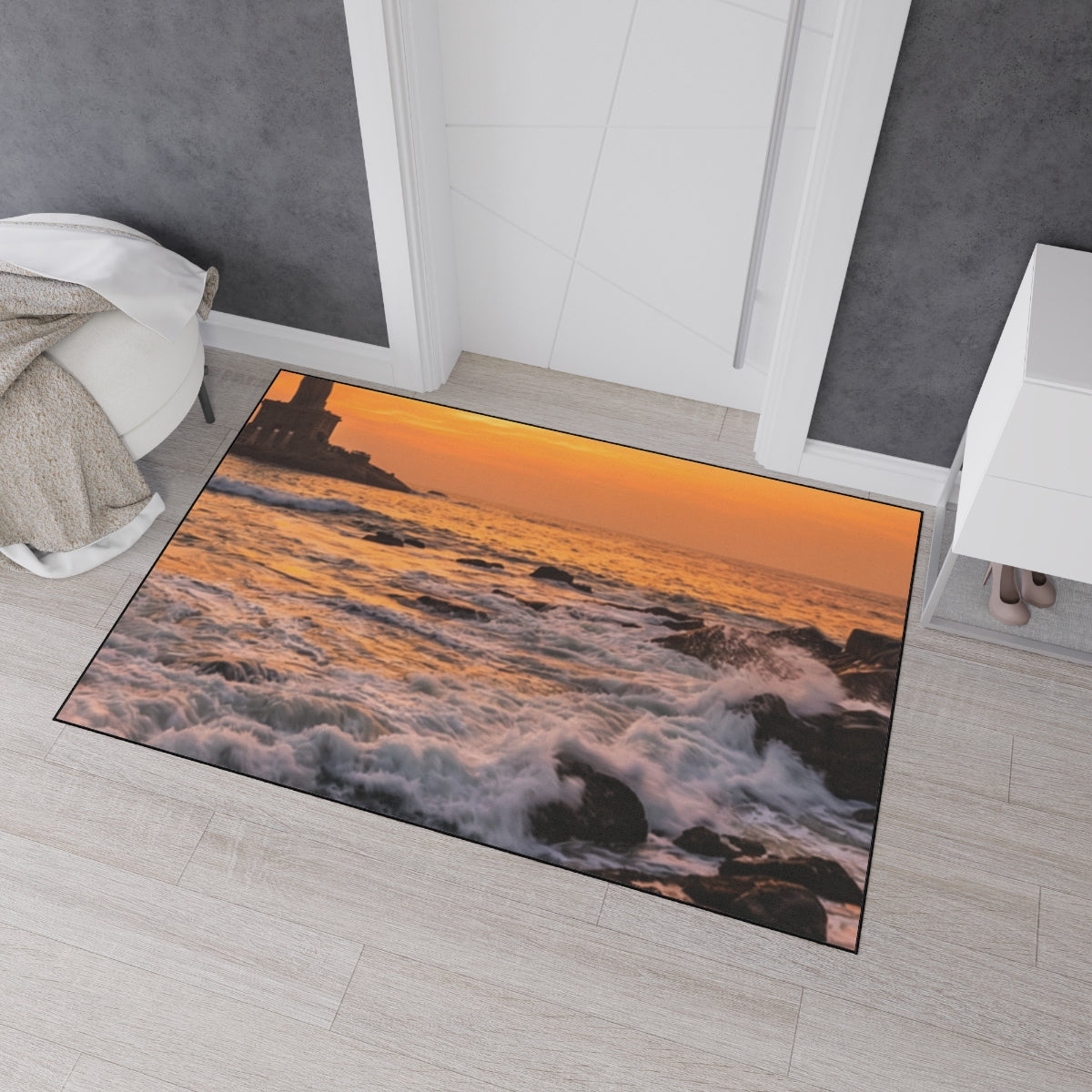 Floor Mat - Golden Sunrise Welcome