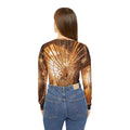 Women's Long Sleeve V-neck Shirt - Shattered Light Moody......