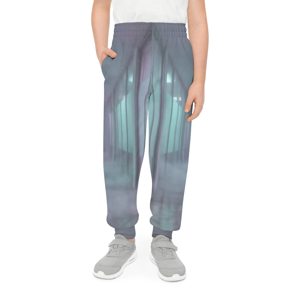 Youth Joggers - Liminal Corridor Fog Art Print | Echovira...