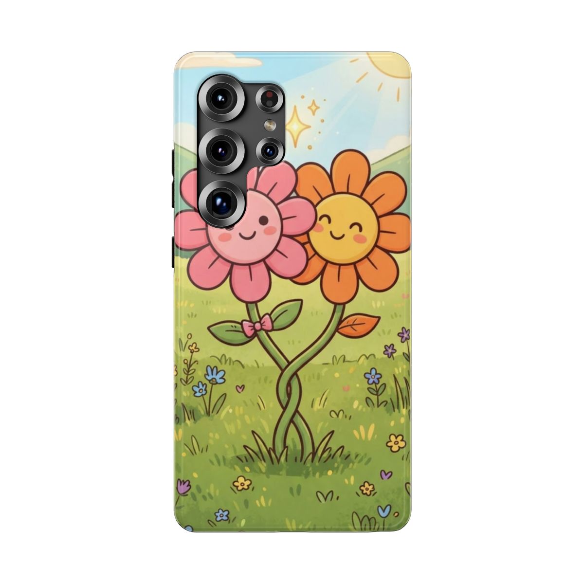 Impact-Resistant Cases - Sunny Meadow Friends Floral Art |...