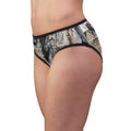 Women's Briefs with Urban Runner Sculpture Art