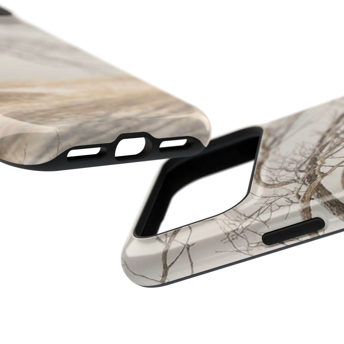 Impact-Resistant Cases - Tough Phone Case - Winter Tree Vibe— sizes part 2/2