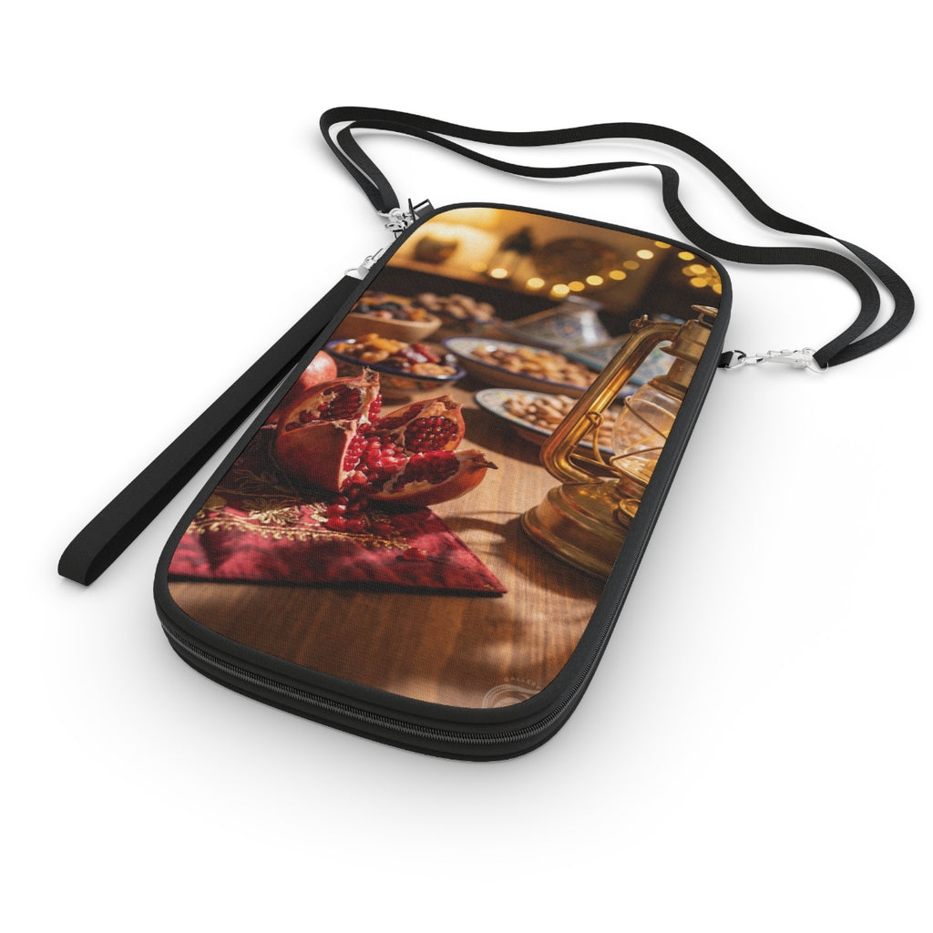 Passport Wallet - Amber Feast Journey | Echovira Gallery