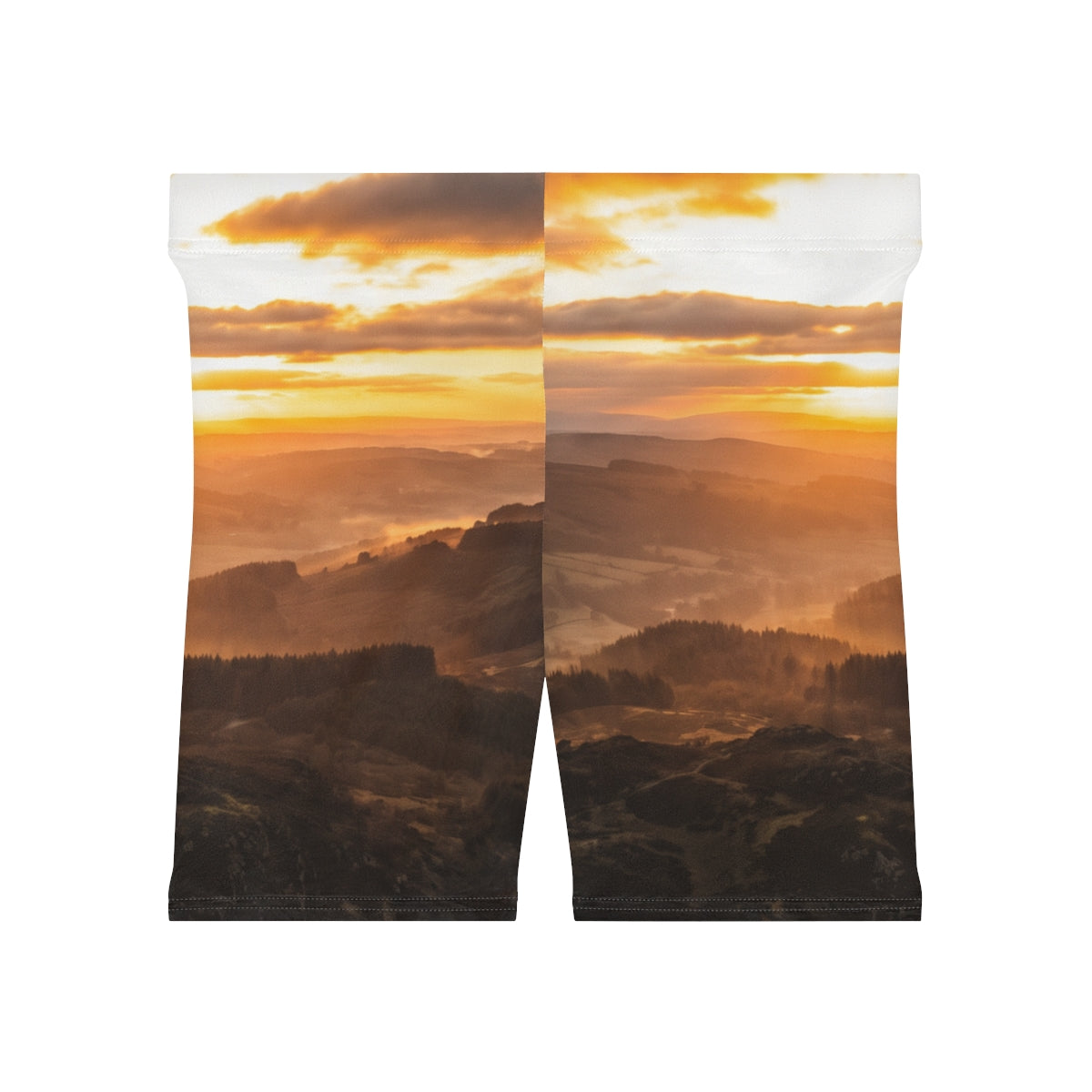 Golden Valley Sunrise Women's Biker Shorts