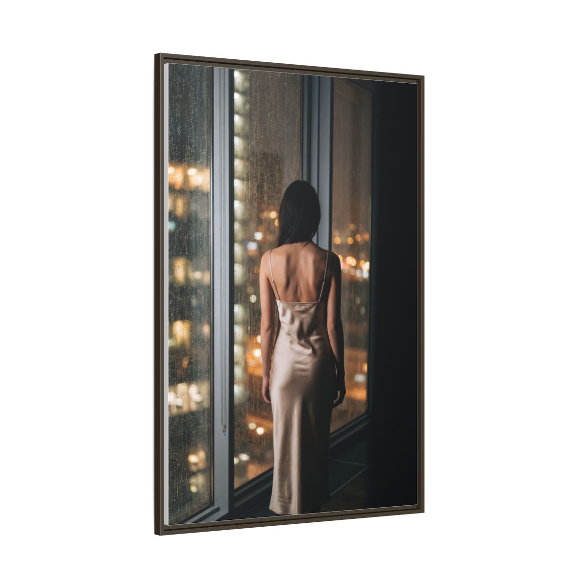 Framed Matte Canvas - Cinematic Nights