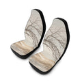 Polyester Car Seat Covers - Winter Branch Solitude Landscape...