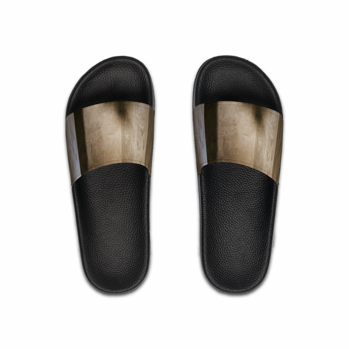 Men's Slide Sandals - Shadows of the Citadel moody... |...