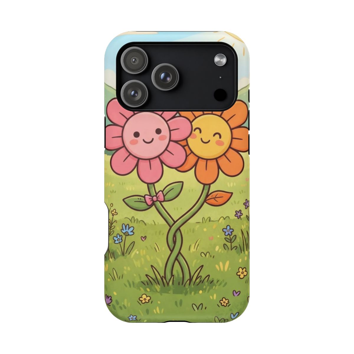 Impact-Resistant Cases - Sunny Meadow Friends Floral Art |...