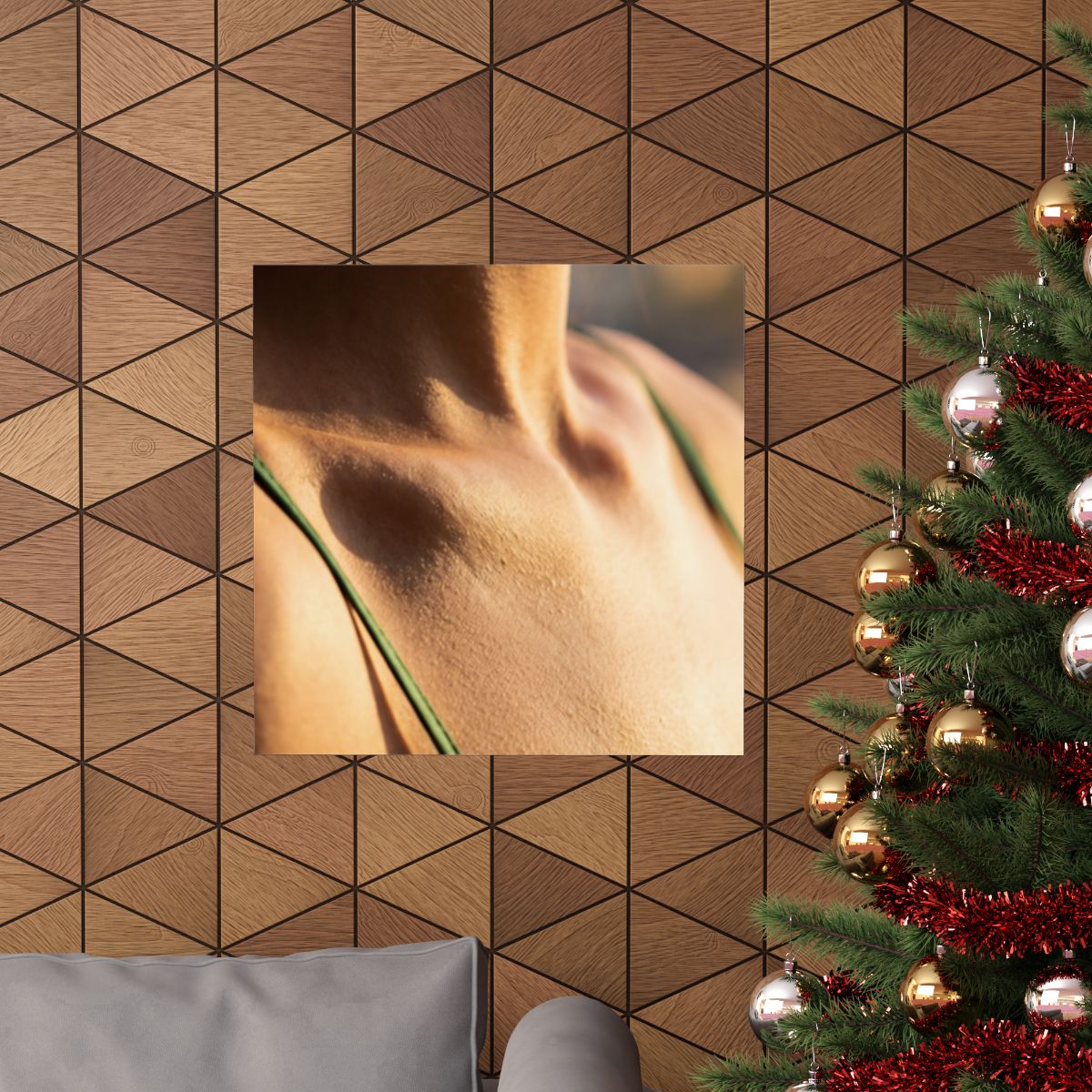 Matte Vertical Posters - Golden Hour Glow - Minimalist... |...
