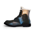 Midnight Reflections Women's Boots - Moody Leather Boots |...