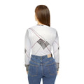 Geometric Art Women's Long Sleeve V-Neck Shirt