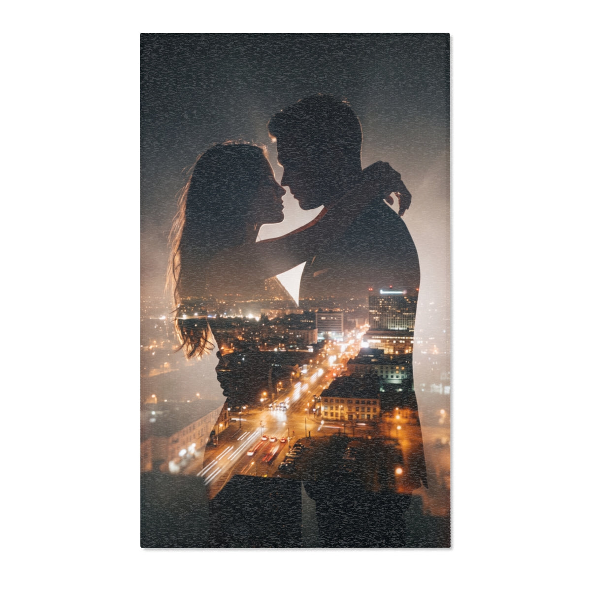 Area Rug - Midnight City Lovers | Echovira Gallery