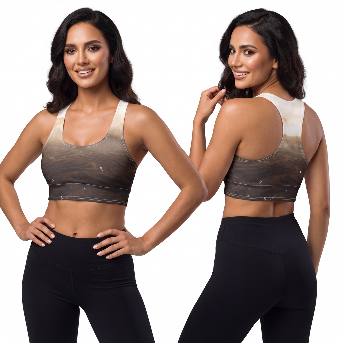 Sports Bra - Celestial Valley Support | Echovira Gallery