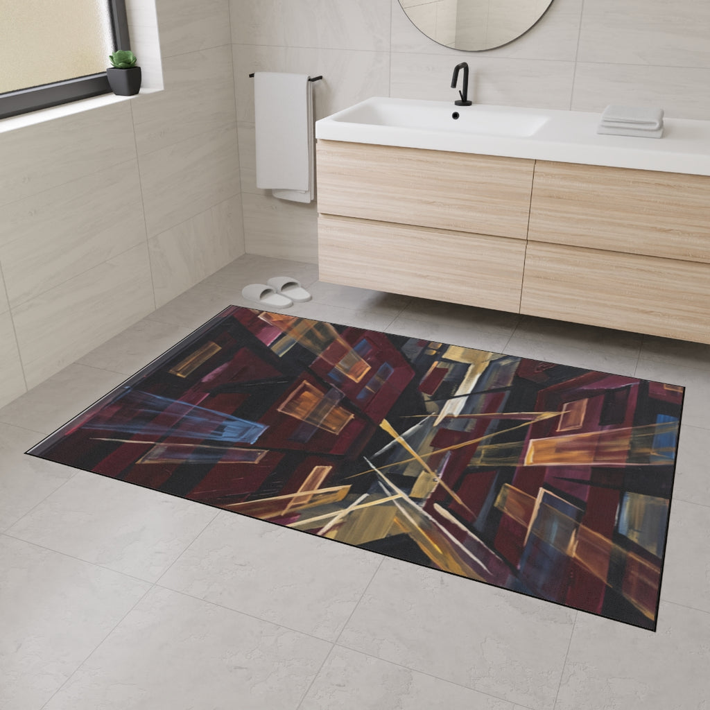 Heavy Duty Floor Mat - Urban Corridor | Echovira Gallery
