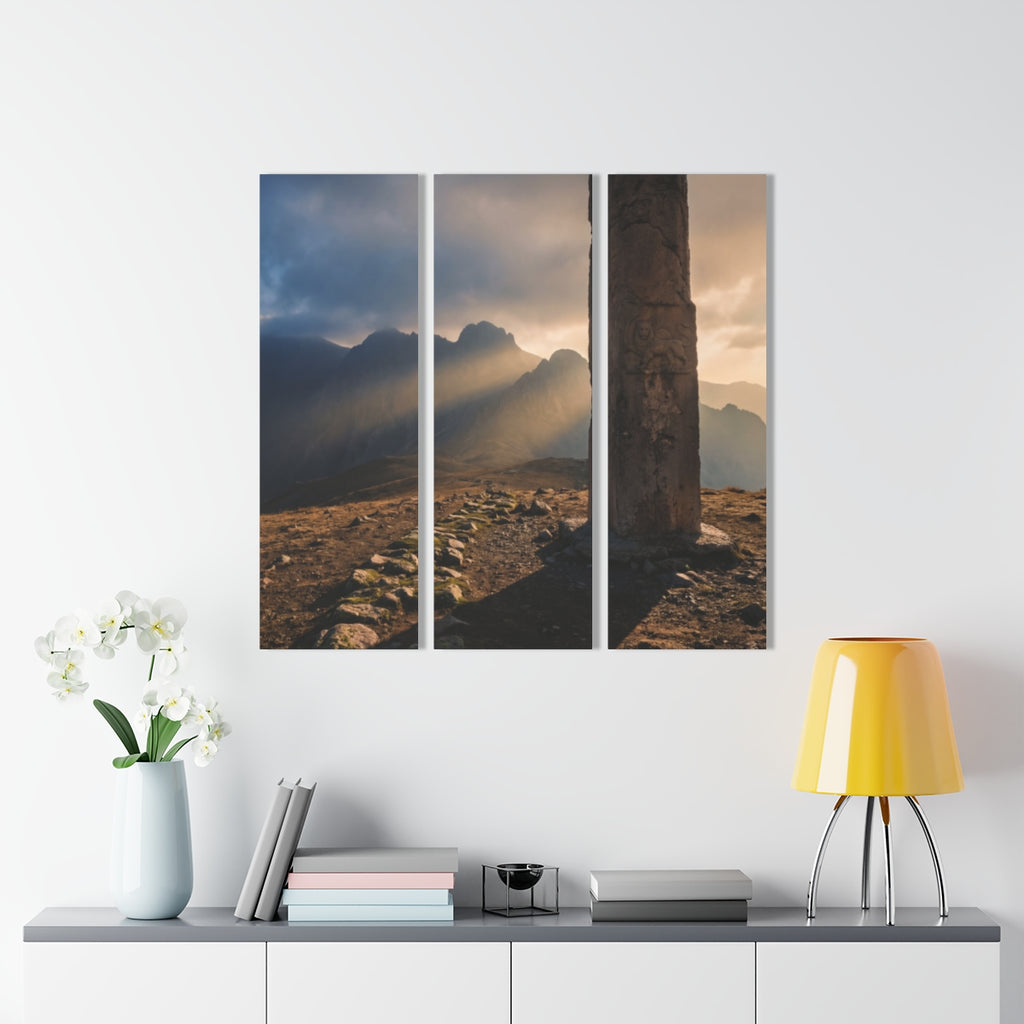 Acrylic Prints - Ancient Summit — Portrait