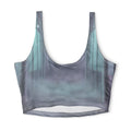 Polyester Sports Bra - Liminal Corridor Fog Art Print |...