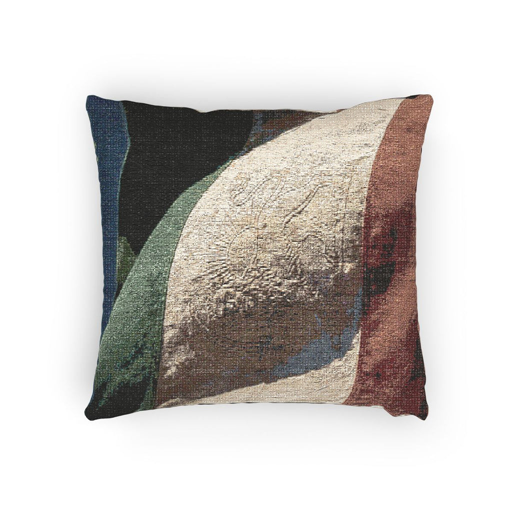 Woven Pillow - Persian Heritage Lion and Sun | Echovira...