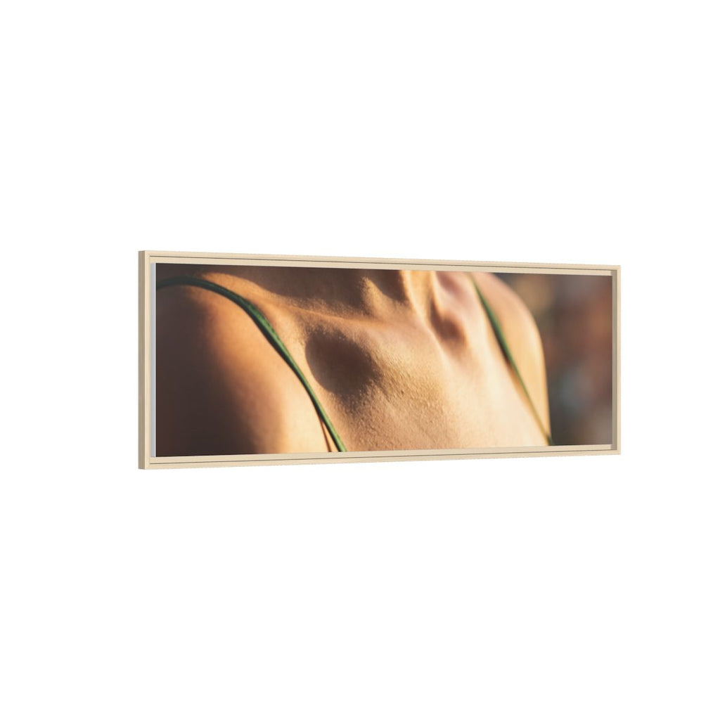 Matte Canvas Framed - Golden Hour Portrait