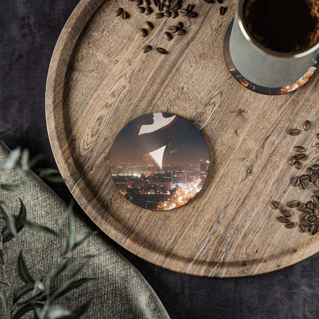 Coasters - Midnight City Romance (4pc) (1 & 4 pcs) |...