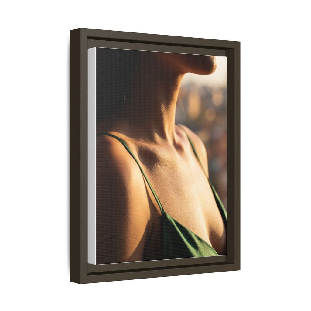 Framed Matte Canvas - Sunlit Muse