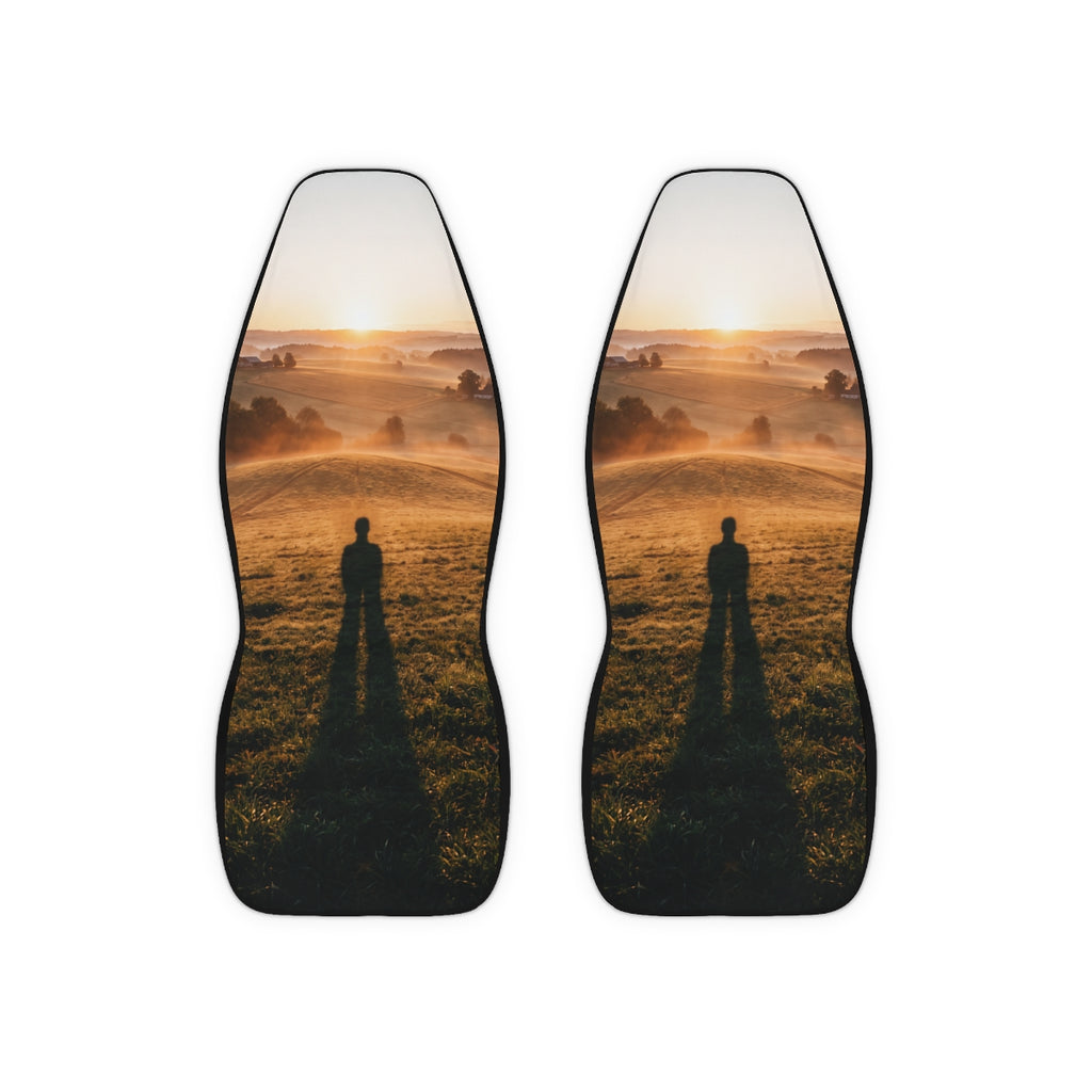 Golden Hour Landscape Car Seat Covers