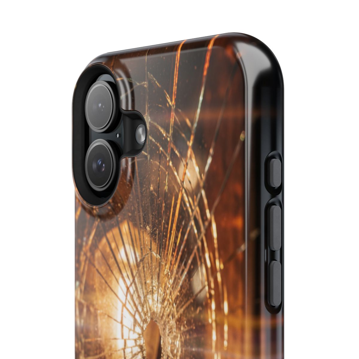Impact-Resistant Case - Shattered Amber