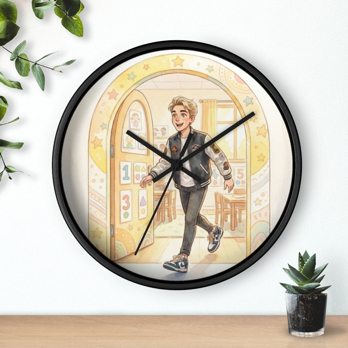 Wall Clock - Classroom Sunshine Hours | Echovira Gallery