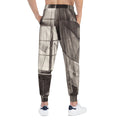 Men's Athletic Joggers - Spectral Veils | Echovira Gallery