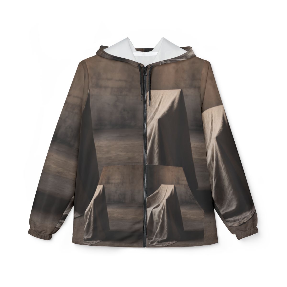 Windbreaker Jacket - Brutalist Shield