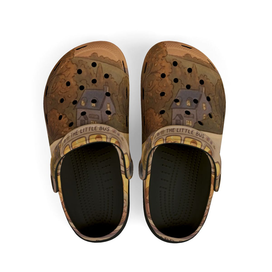 Kid's EVA Foam Clogs - The Little Bus Journey