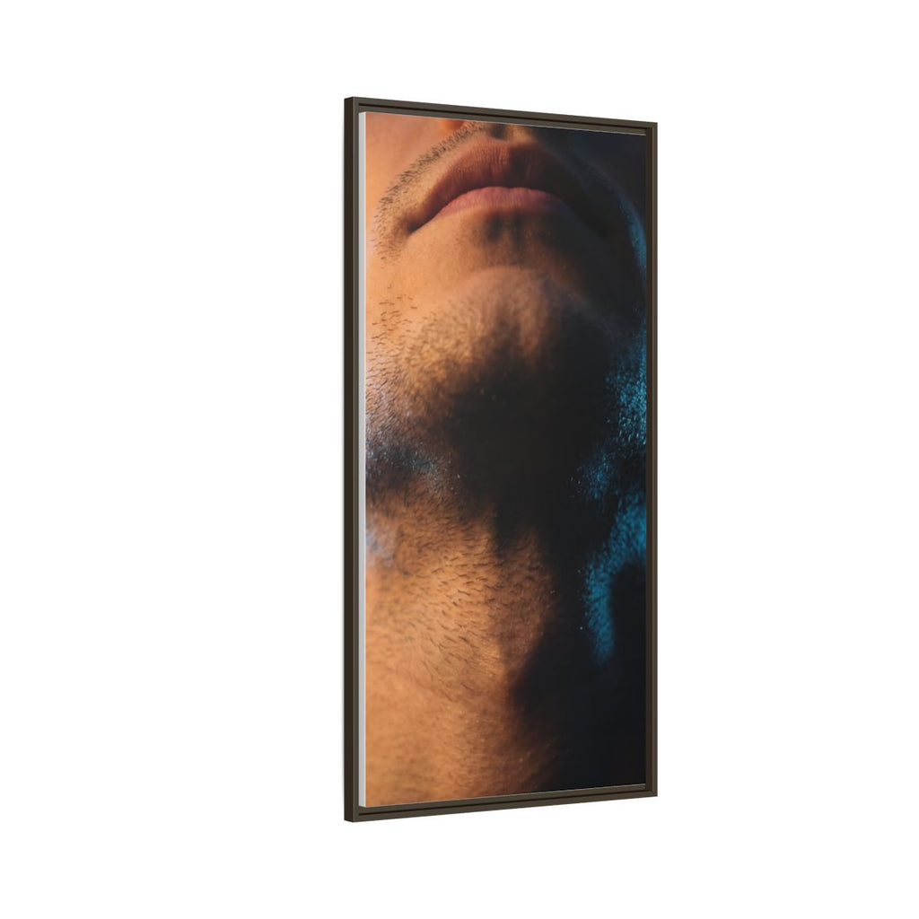 Framed Matte Canvas - Neon Noir