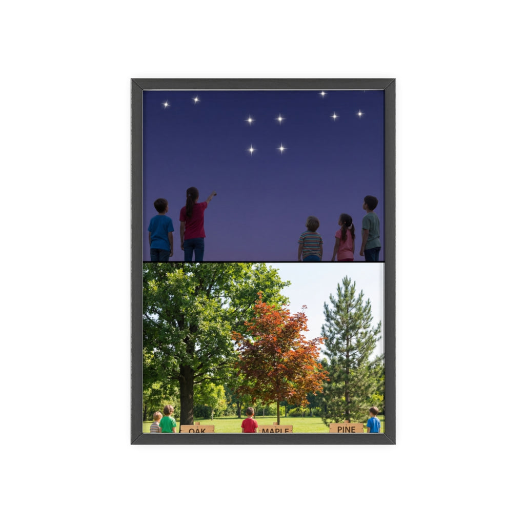 Wooden Framed Poster - Wonder — Portrait