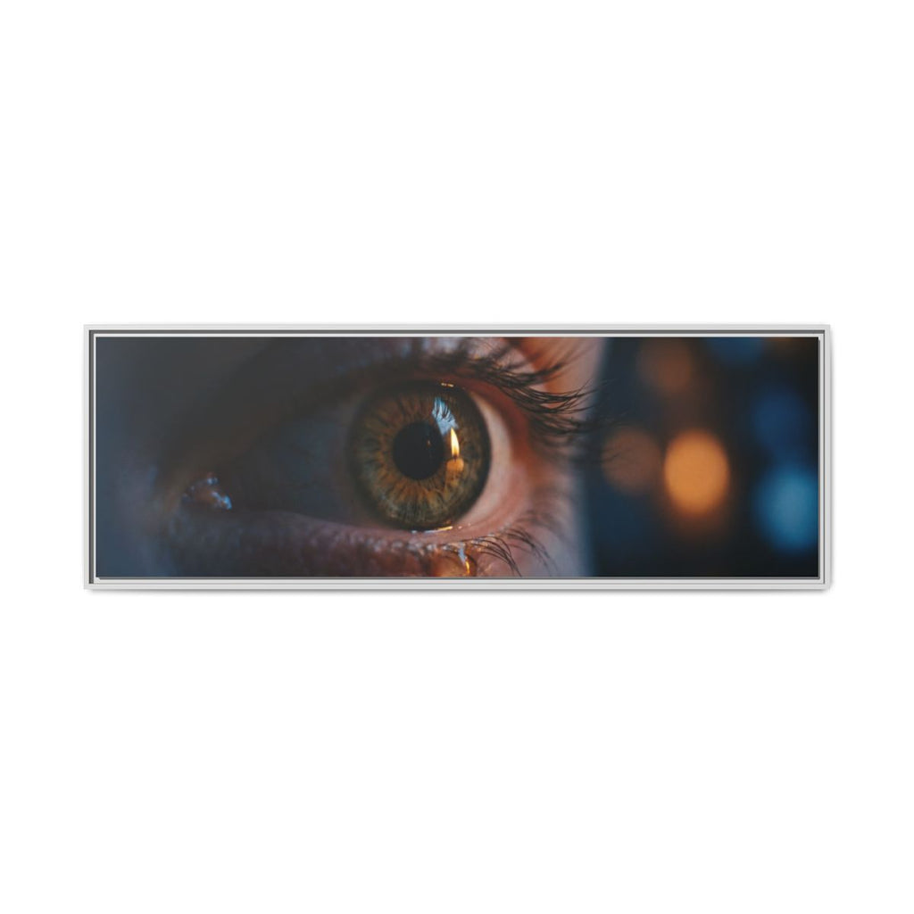 Framed Matte Canvas - Mystic Eye — White / 1.25"