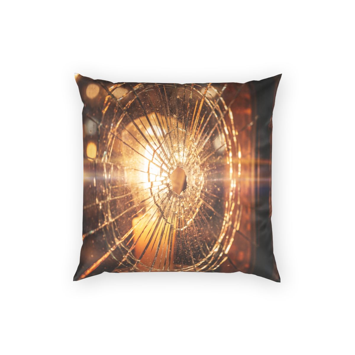 Poly Velvet Pillow - Cinematic Tension