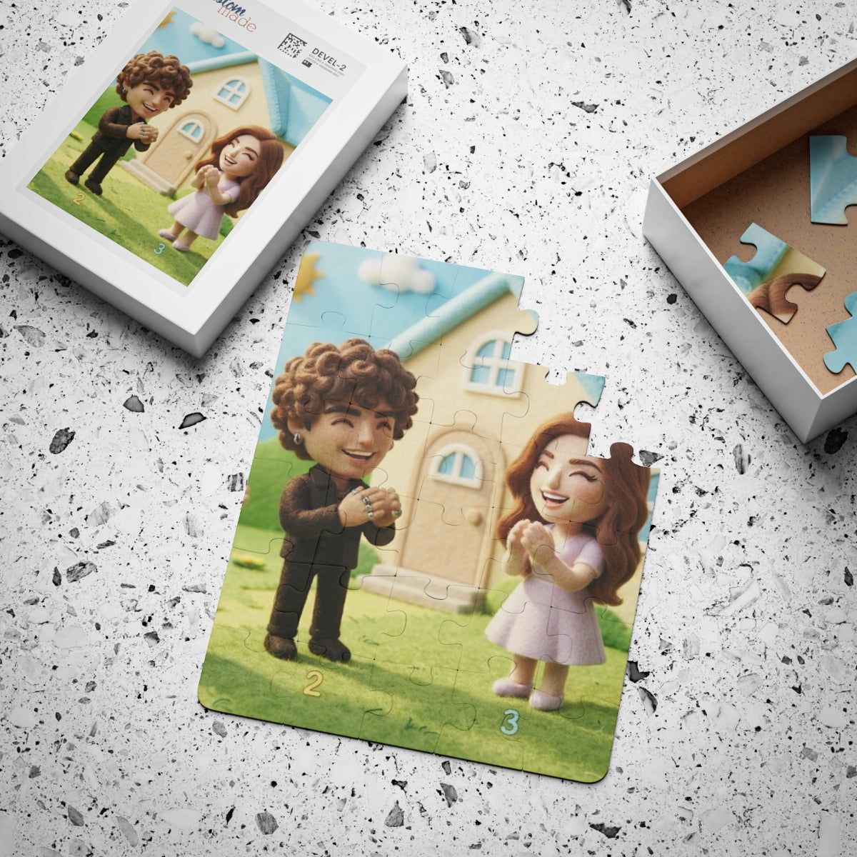 Kids' Puzzle 30-Piece - Felt Friends Cottage | Echovira...