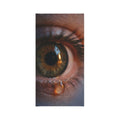 Men's Lightweight Neck Gaiter - Amber Iris Reflection Fine...