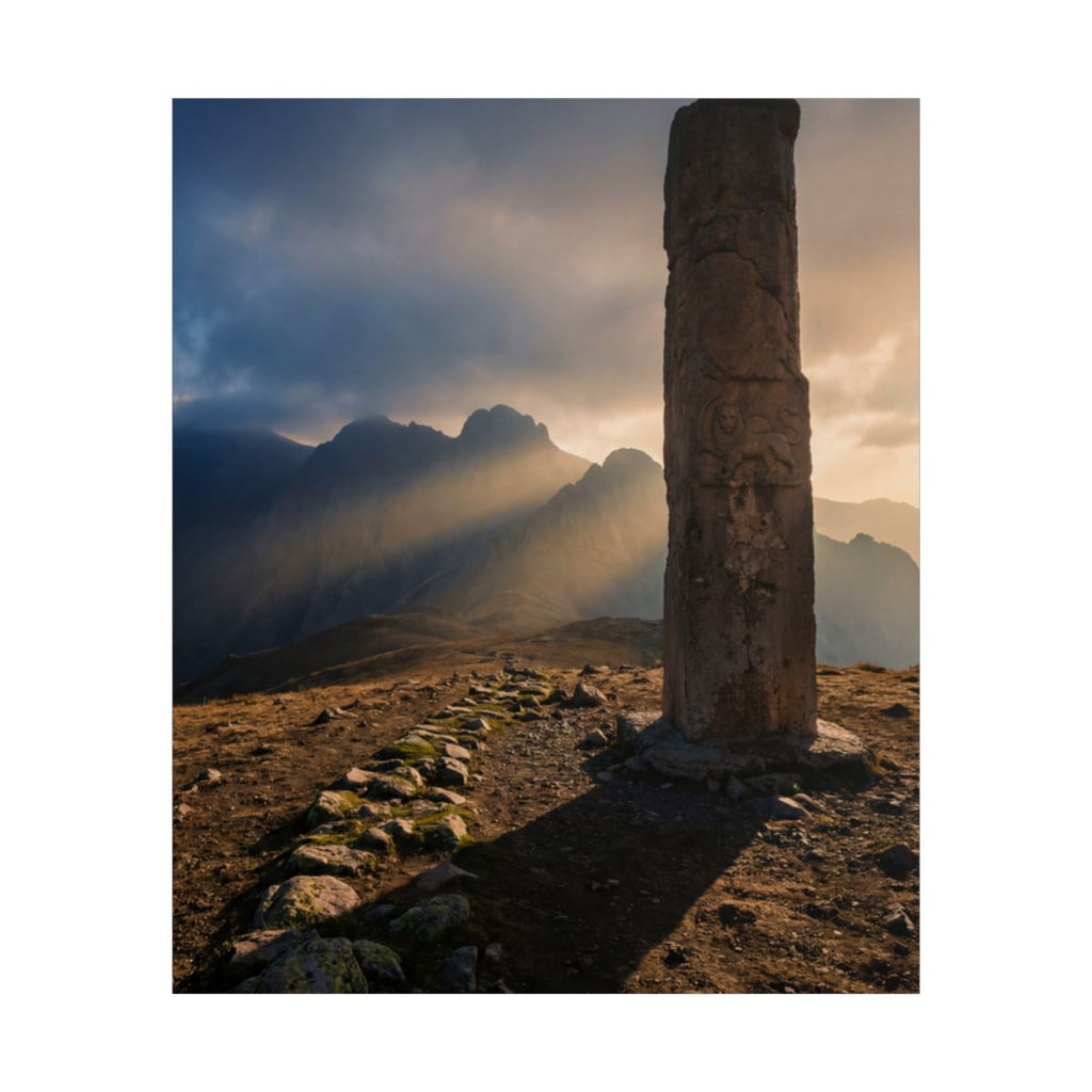 Unframed Poster - Golden Sunbeams
