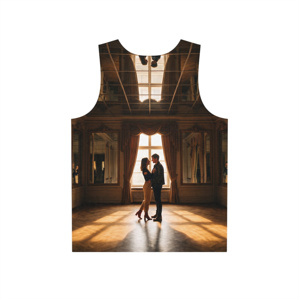 Men's Tank - Golden Hour Reflections Wall Art | Echovira...