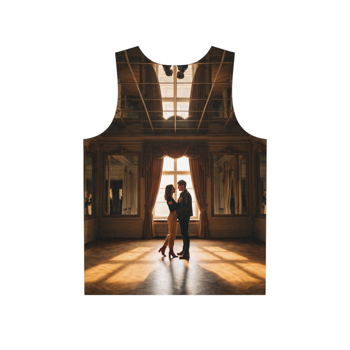 Men's Tank - Golden Hour Reflections Wall Art | Echovira...