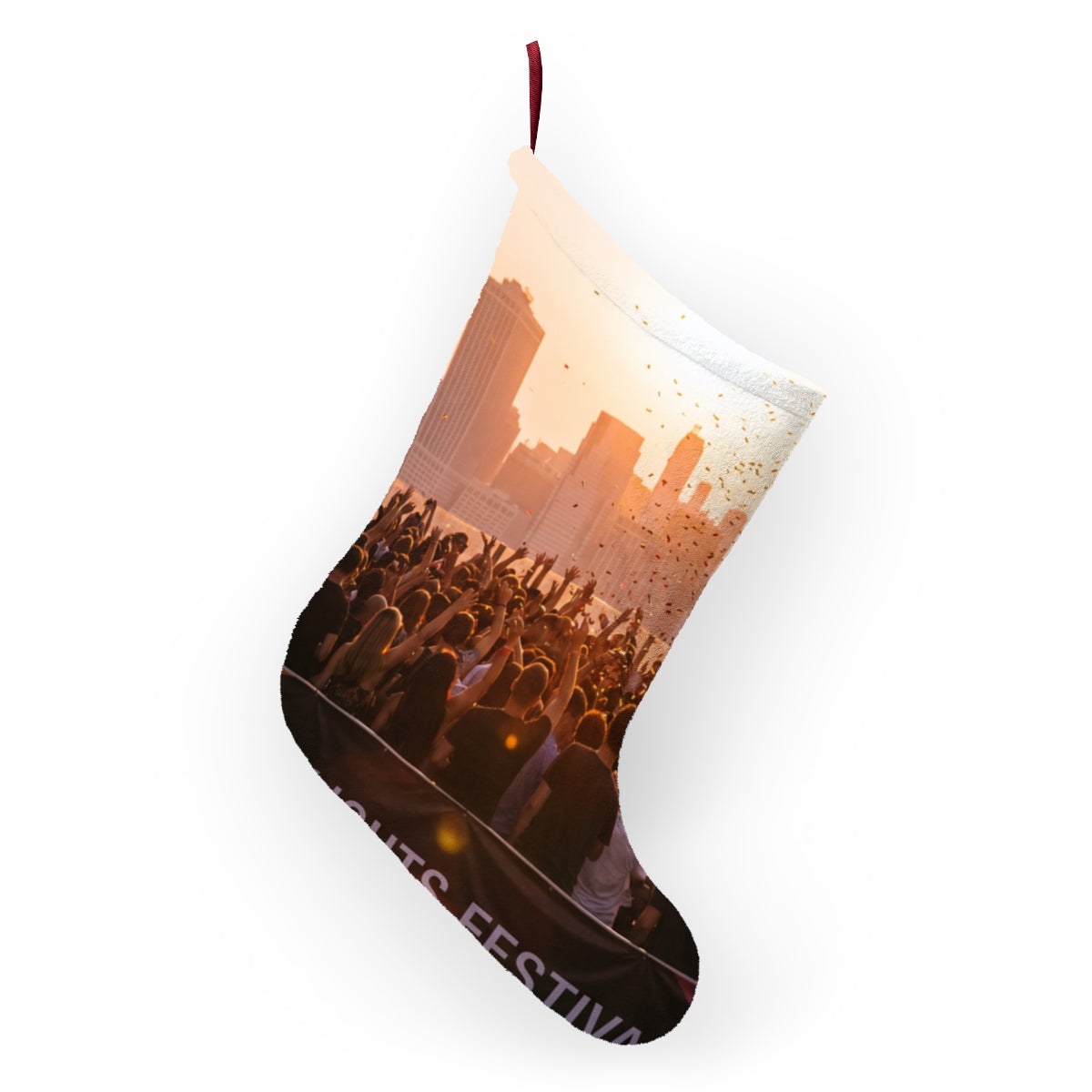 Christmas Stocking - City Lights Festival | Echovira Gallery