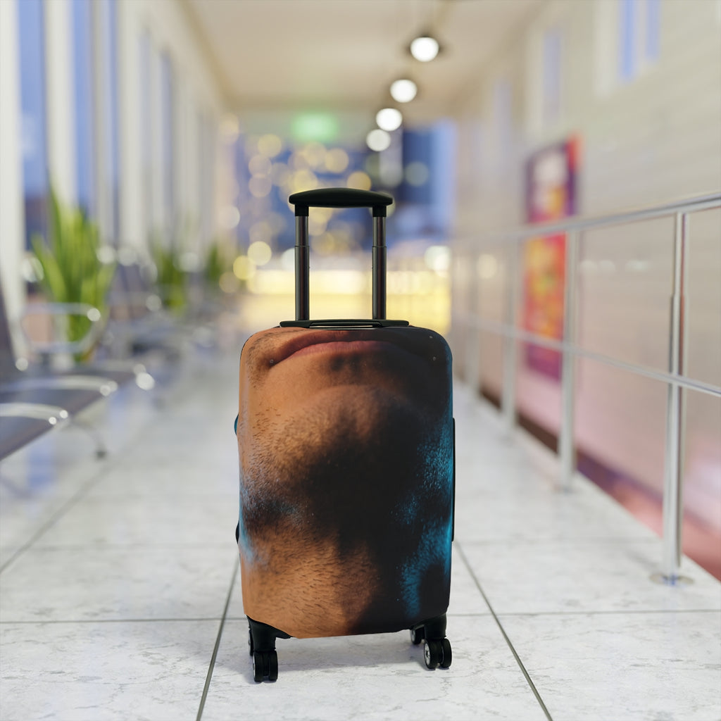 Luggage Cover - Neon Noir Identity