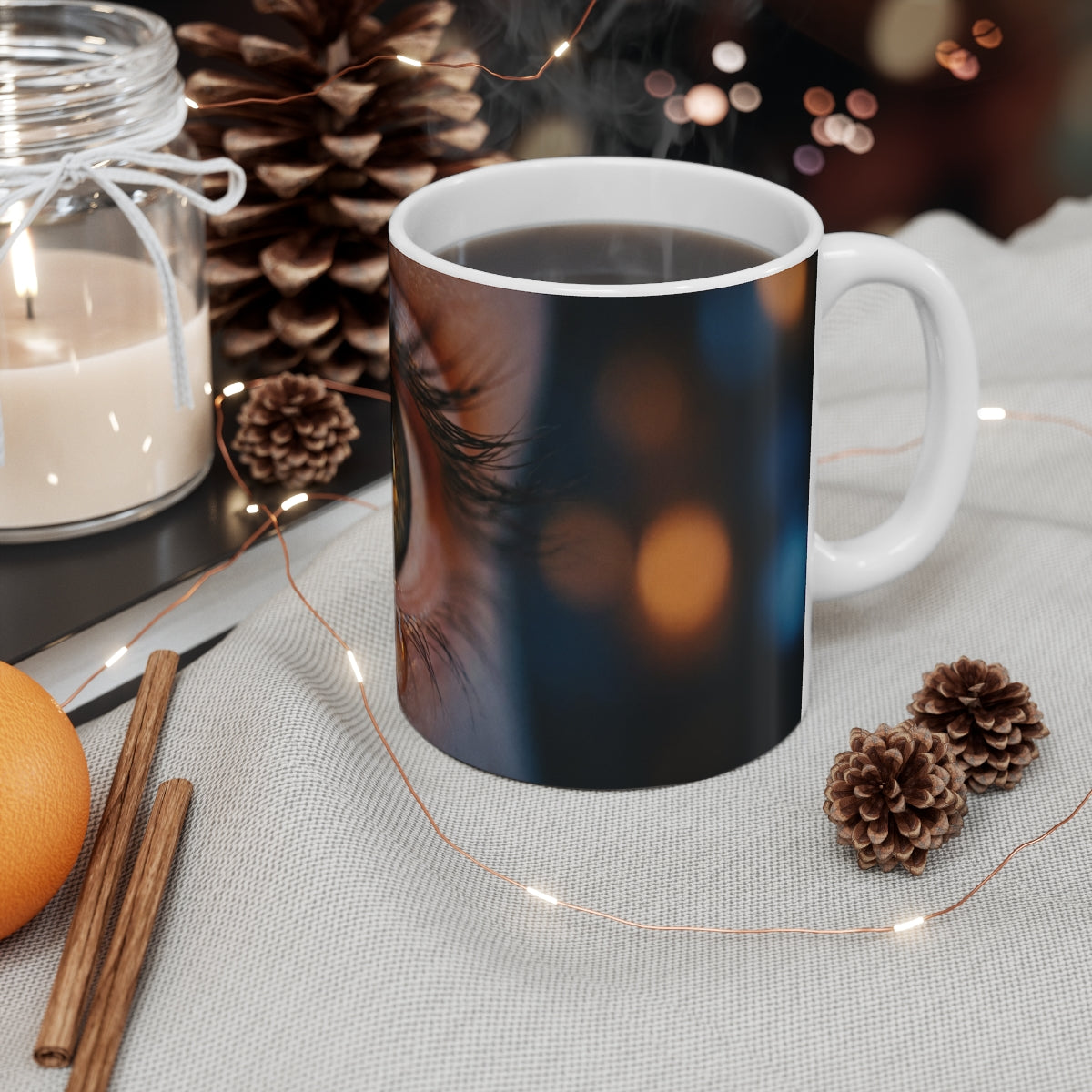 11oz White Mug - Cinematic Tear
