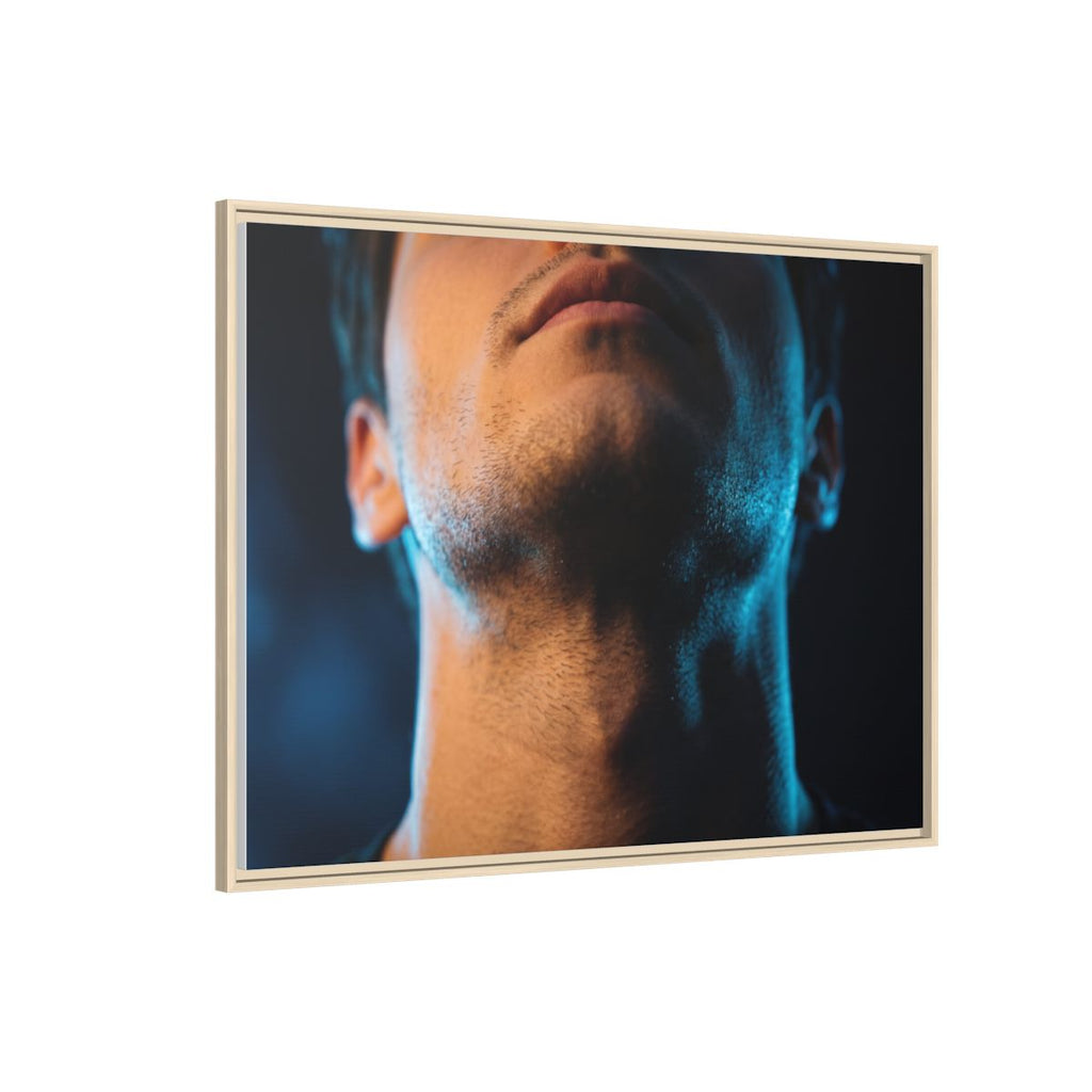Framed Matte Canvas - Neon Noir
