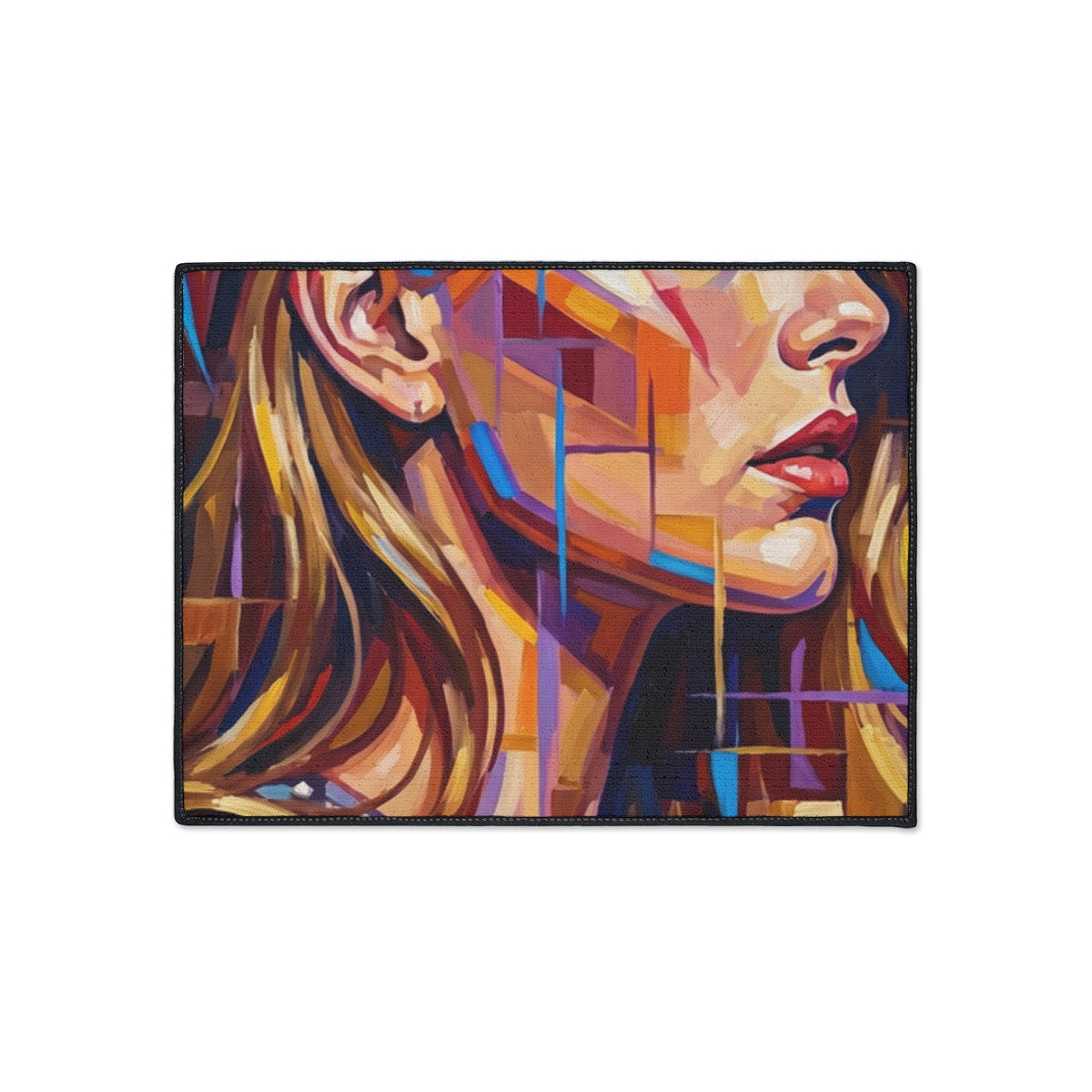 Heavy Duty Floor Mat - Shattered Elegance | Echovira Gallery