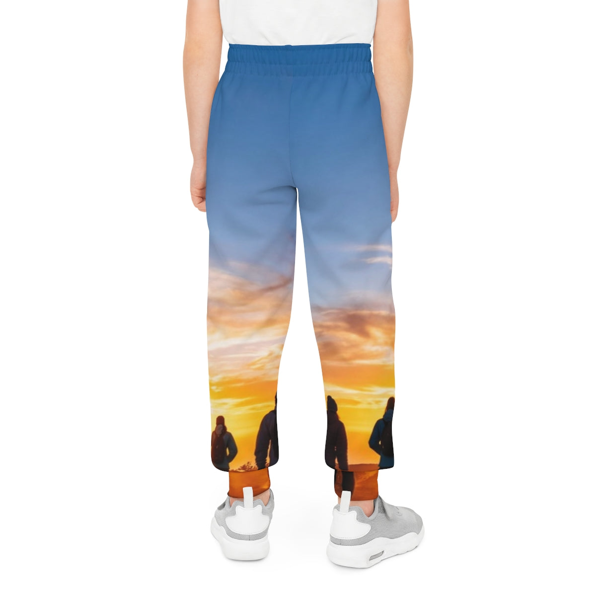 Youth Joggers - Golden Hour Wanderlust Art | Echovira...